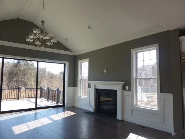custom fireplace surround