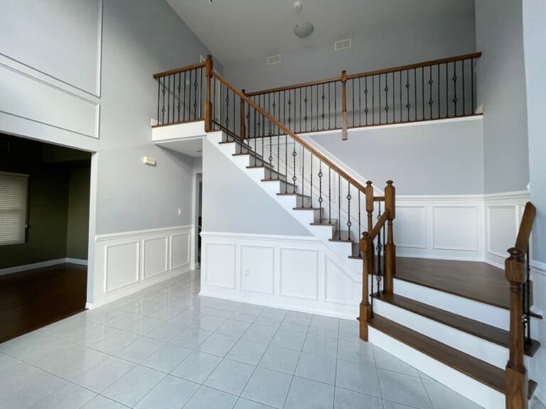 Custom wainscoting installation in Monmouth County NJ entry